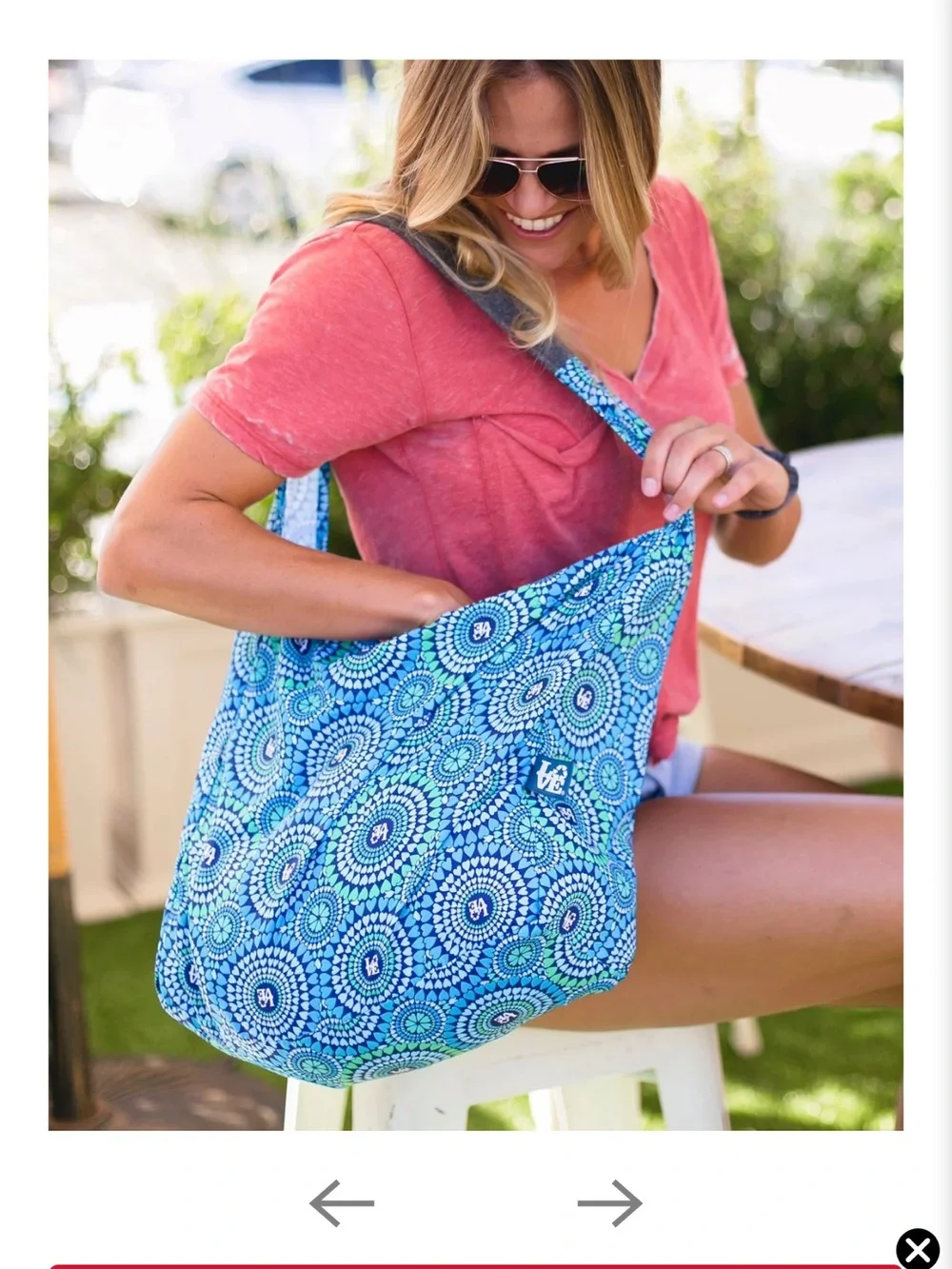 Love bags - nwt- stash it Love Sunburst